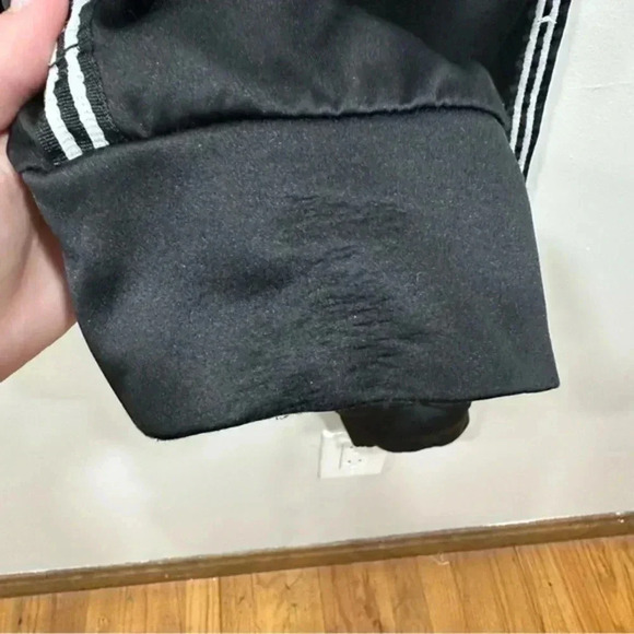 Sundry black jogger pants with white stripes on side 2 - Picture 6 of 9